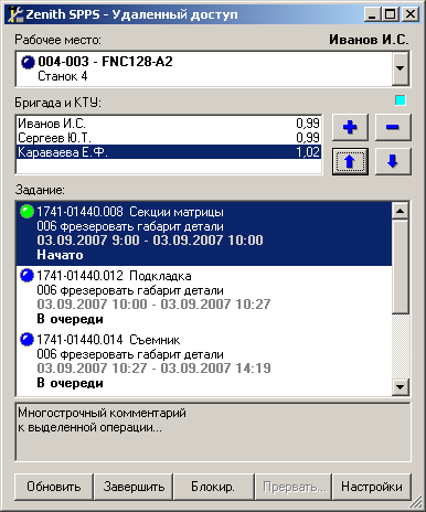 Подсистема удаленного доступа в Zenith SPPS 1.8